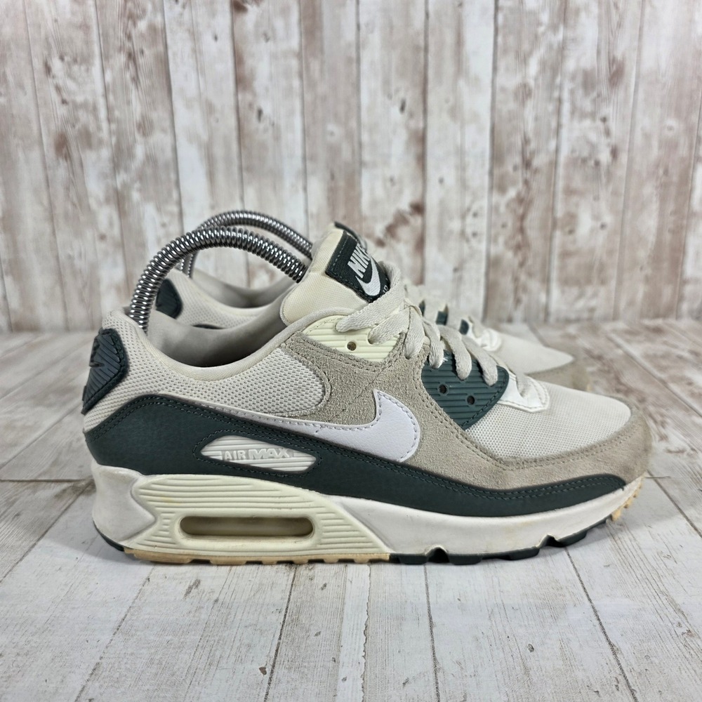 Nike Air Max 90 Womens Sneakers Light Bone Neutral Olive FZ5163-133 Size 7